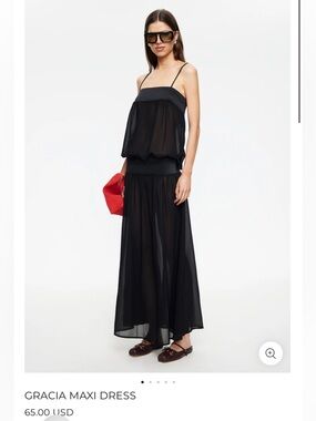 Lioness Gracia Black Maxi dress